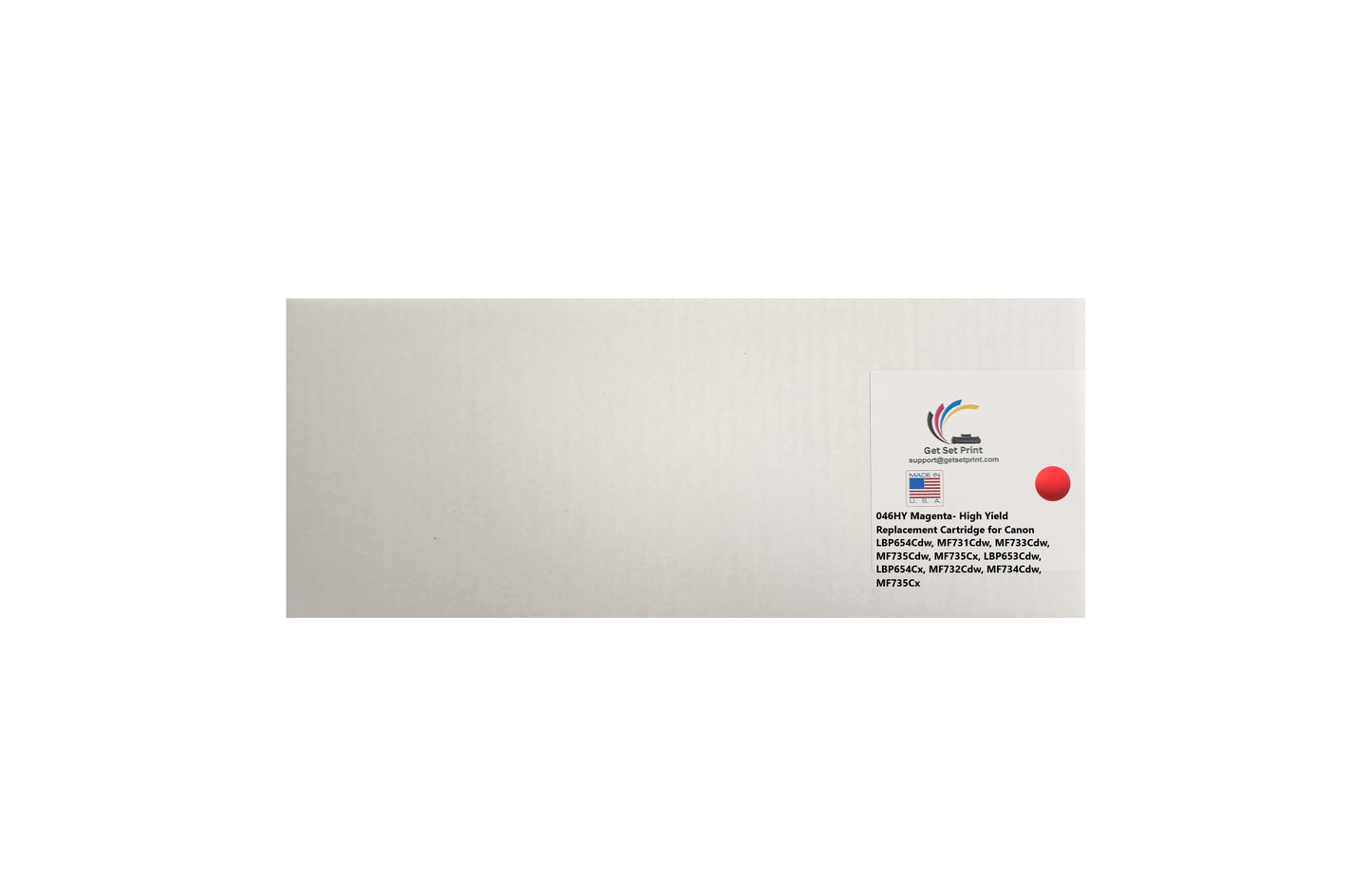 Canon 046HM Remanufactured Magenta High Yield Cartridge