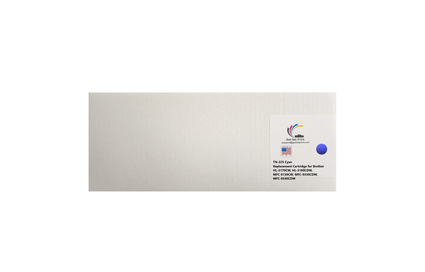 Brother TN225C Remanufactured Cyan Toner Cartridge