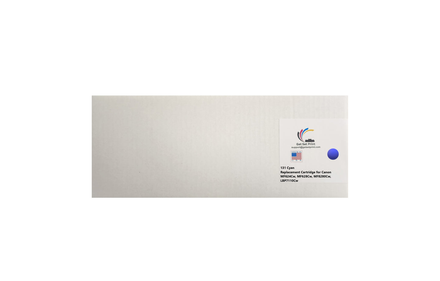 Canon 131C Remanufactured Cyan Toner Cartridge