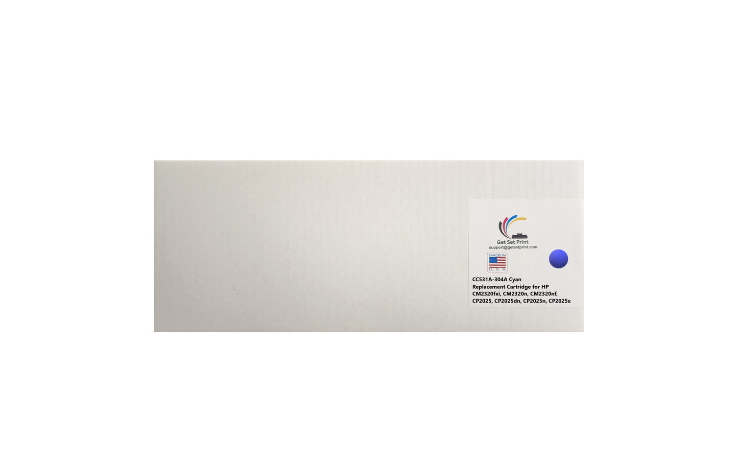 HP CC531A- HP304A Remanufactured Cyan Cartridge