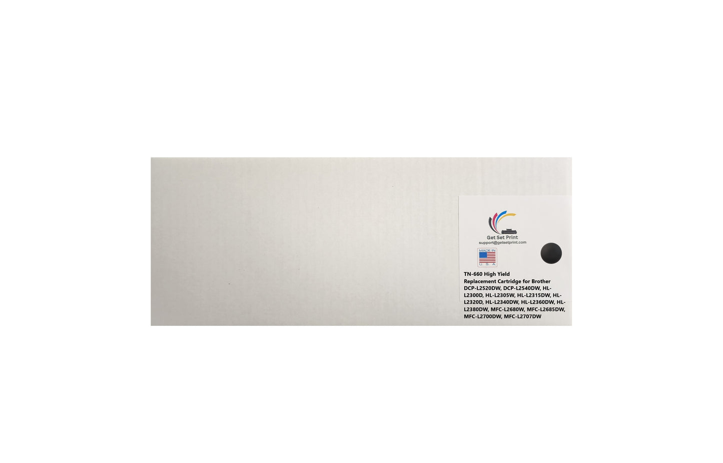 Brother TN660 Remanufactured Toner Cartridge