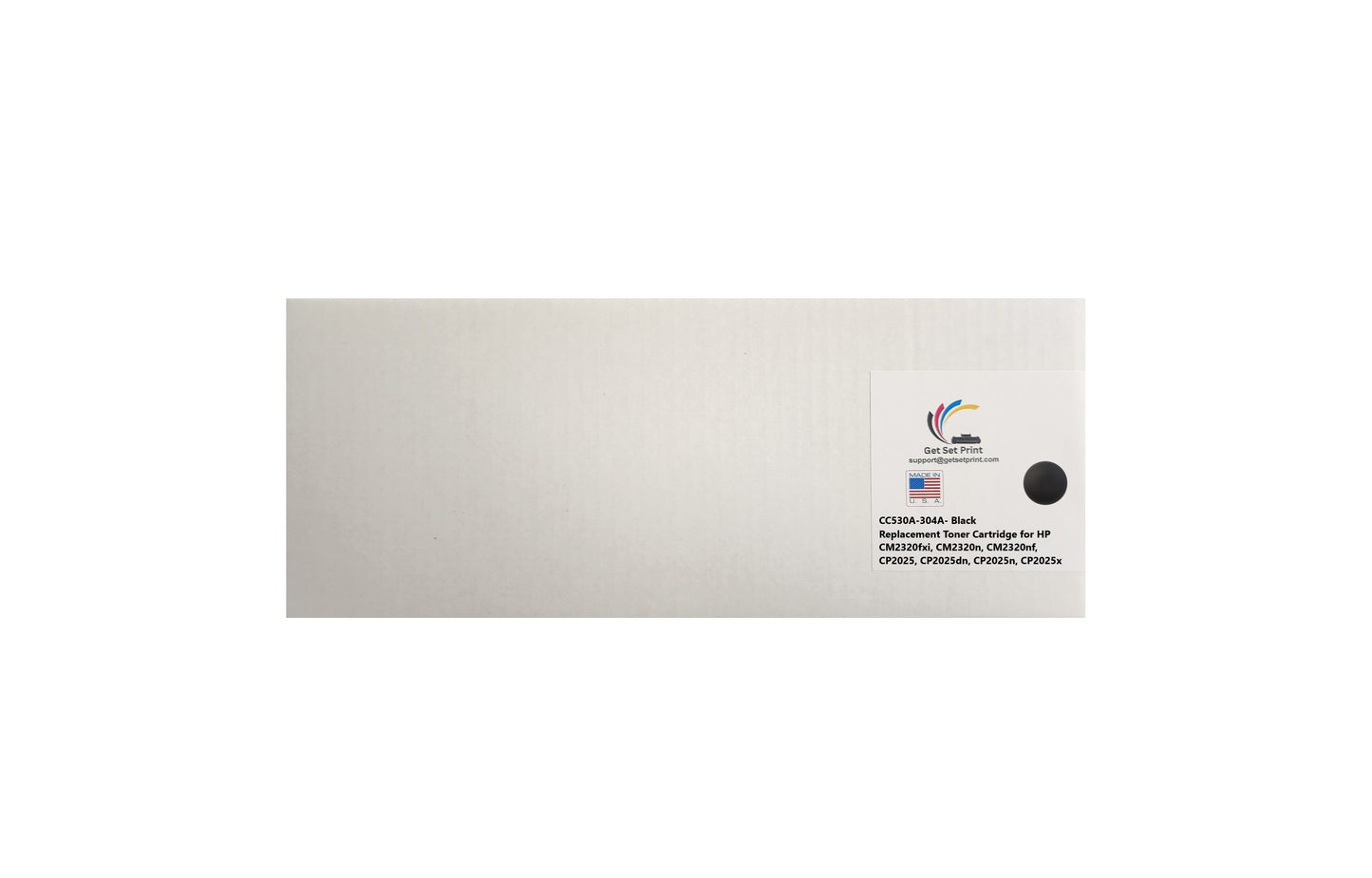 HP CC530A- HP304A- Remanufactured Black Toner Cartridge