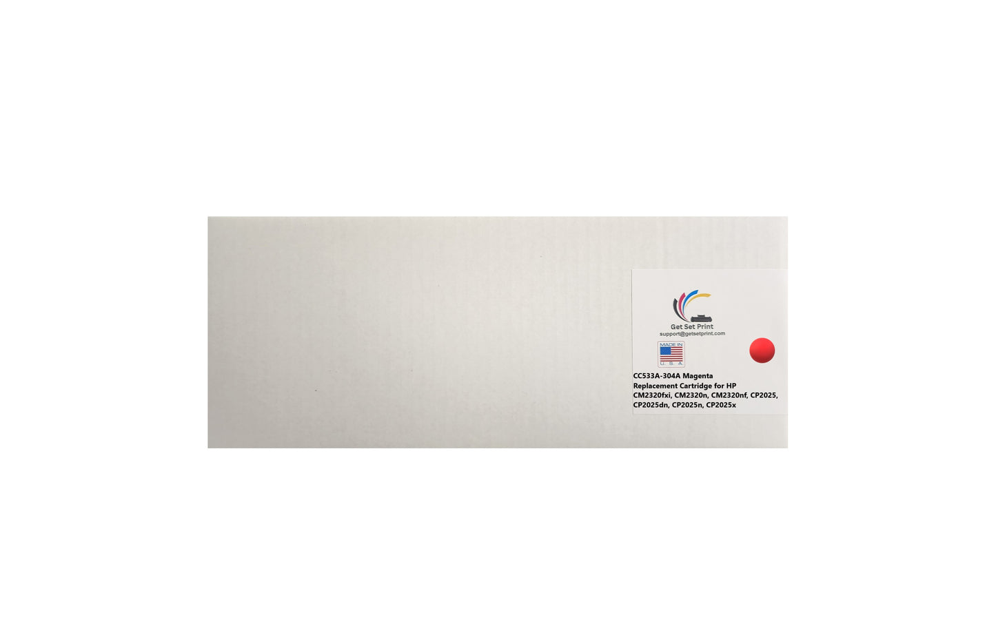 HP CC533A- HP304A- Remanufactured Magenta Cartridge