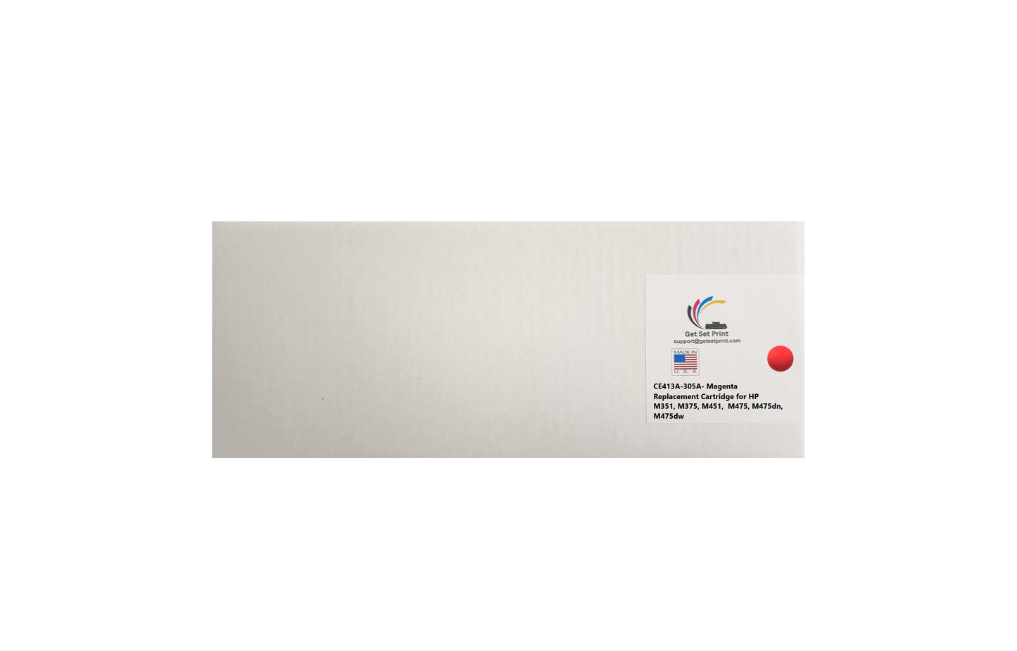 HP CE413A- HP 305A Remanufactured Magenta Toner Cartridge