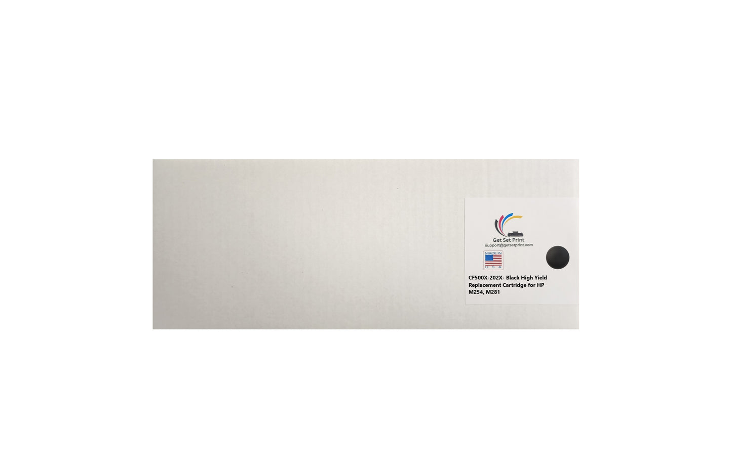 HP CF500X- HP202X Remanufactured High Yield Black Cartridge