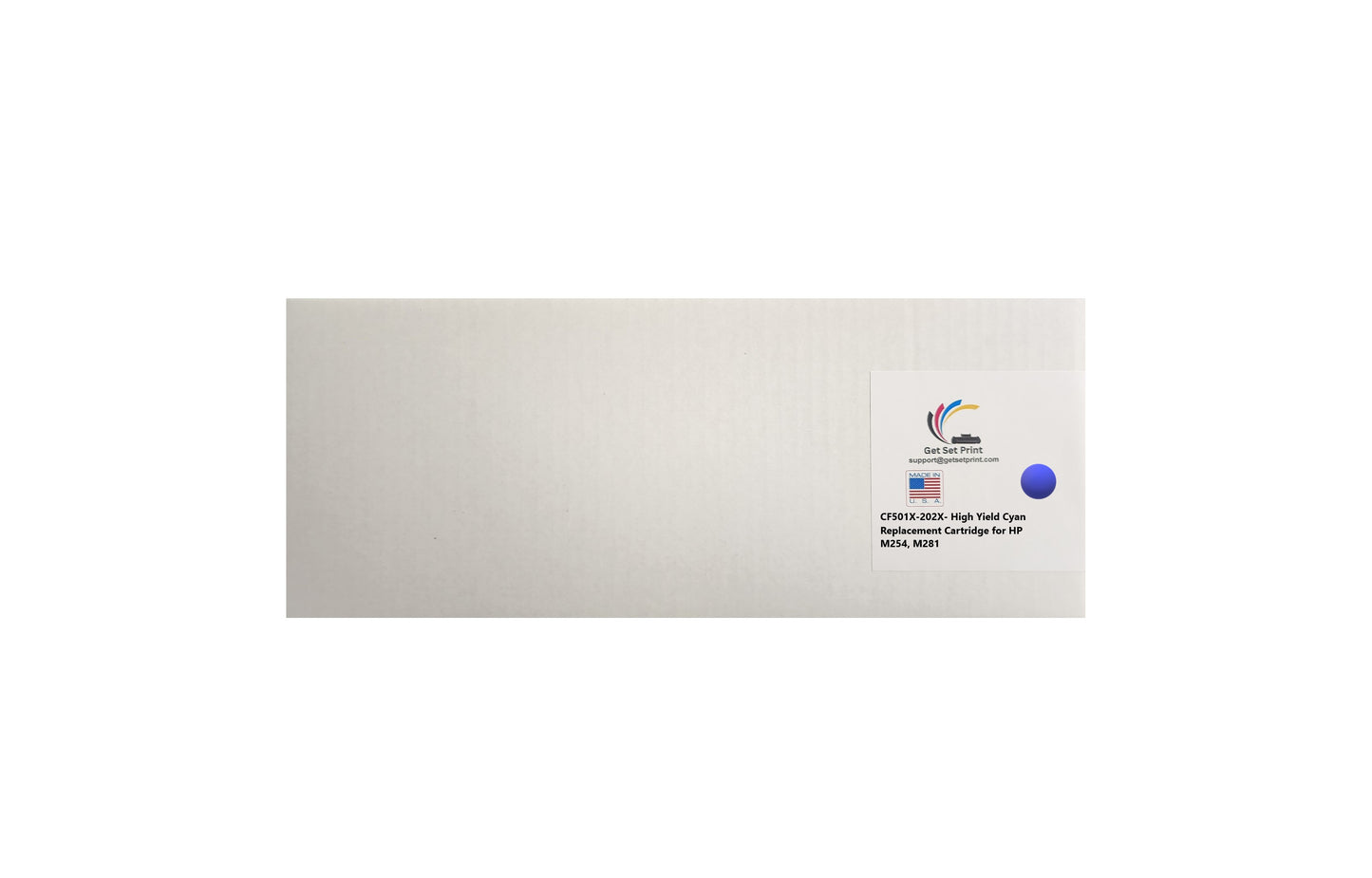 HP CF501X- HP202X Remanufactured High Yield Cyan Cartridge