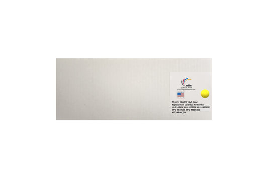 Brother TN225Y Remanufactured Yellow Toner Cartridge