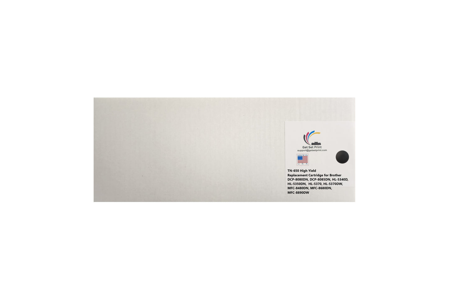 Brother TN650 Remanufactured Toner Cartridge